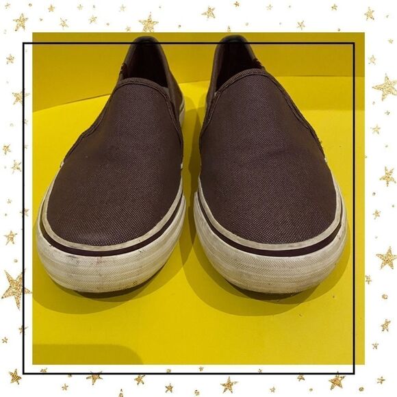 Keds Burgandy Canvas Women’s Loafers 8.5 - Picture 4 of 6